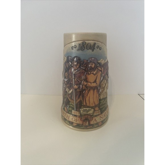 Miller Genuine Draft Birth of a Nation 1804 Fourth‎ In A Series Beer Stein Mug - Picture 15 of 15